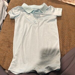 Nike Light Blue Kids Polo Shirt